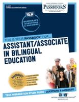 Assistant/Associate in Bilingual Education (C-4577)