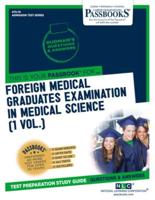 Foreign Medical Graduates Examination In Medical Science (FMGEMS) (1 Vol.) (ATS-74)