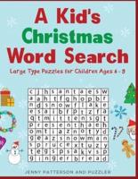 A Kid's Christmas Word Search