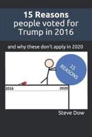 15 Reasons People Voted for Trump in 2016