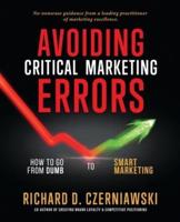 Avoiding Critical Marketing Errors