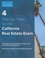 4 Practice Tests for the California Real Estate Exam