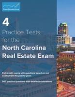 4 Practice Tests for the North Carolina Real Estate Exam