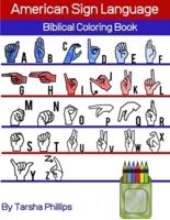 American Sign Language Biblical Coloring Book