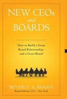 New Ceo's and Boards
