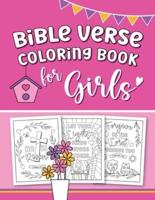 Bible Verse Coloring Book for Girls