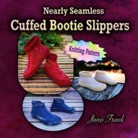 Nearly Seamless Cuffed Bootie Slippers for Adults