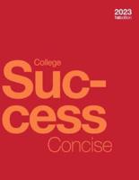 College Success Concise (Paperback, B&w)
