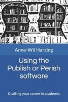 Using the Publish or Perish Software