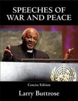 Speeches of War And Peace - Concise