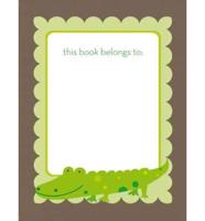 Green Croc Bookplate