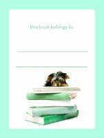 Dog on Books Bookplate