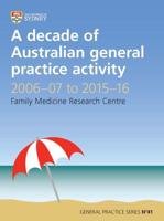 A Decade of Australian General Practice Activity 2006-07 to 2015-16