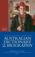 Australian Dictionary of Biography, Volume 19