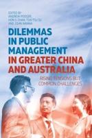 Dilemmas in Public Management in Greater China and Australia