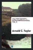 Journal of the Pali Text Society