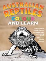 Australian Reptiles-Color and Learn