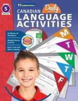 Canadian Daily Language Activities Grade 5