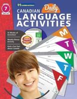 Canadian Daily Language Activities Grade 7