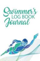 Swimmer's Log Book Journal: 120-page Blank, Lined Writing Journal for Swimmers - Makes a Great Gift for Anyone Into Swimming (5.25 x 8 Inches / White)