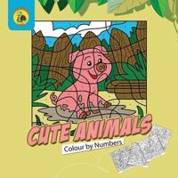 Cute Animals Colour by Numbers: Practice Learning Numbers While Having Fun Colouring! (Ages 3-5)