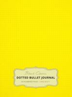 Large 8.5 x 11 Dotted Bullet Journal (Yellow #6) Hardcover - 245 Numbered Pages