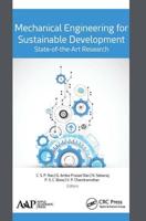 Mechanical Engineering for Sustainable Development: State-of-the-Art Research