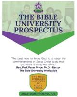 The Bible University Prospectus