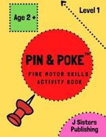 Pin & Poke Fine Motor Skills Activity Book Level 1: For Toddlers and Kids Ages 2+ with Line and Shapes, Popular Activity in Montessori Classroom, Toddler Activity Book