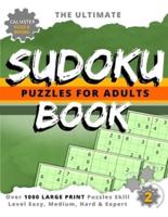Calmster Puzzle Books The Ultimate Sudoku Puzzles for Adults Book
