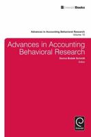 Advances in Accounting Behavioral Research. Volume 15
