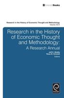 Research in the History of Economic Thought and Methodology. Vol. 30-A A Research Annual