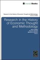 Research in the History of Economic Thought and Methodology. Volume 30, Part A-B