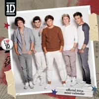 Official One Direction 2014 Mini Calendar