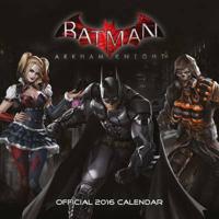 Official Batman Arkham 2016 Square Calendar