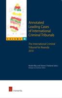 The International Criminal Tribunal for Rwanda, 1 January-21 October 2010
