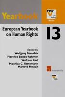 European Yearbook on Human Rights 13