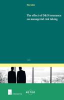 The Effect of D&O Insurance on Managerial Risk Taking