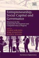 Entrepreneurship, Social Capital and Governance