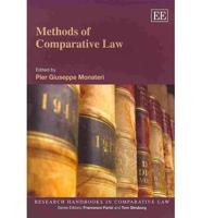 Methods of Comparative Law