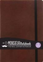Monsieur Notebook Leather Journal - Brown Fountain Medium
