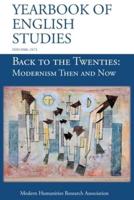 Back to the Twenties: Modernism Then and Now (Yearbook of English Studies (50) 2020)