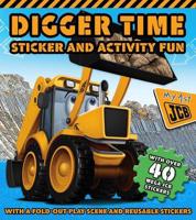 Digger Time Sticker and Activity Book