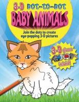 3D Dot to Dot Baby Animals