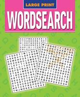 Large Print Wordsearch