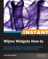 Instant Wijmo Widgets How-to