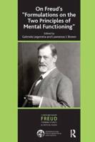 On Freud's "Formulations on the Two Principles of Mental Functioning"