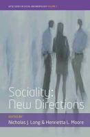 Sociality: New Directions