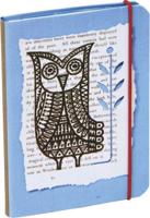 Woodland Creatures Flexi-Bound Mini Notebook (Owl)