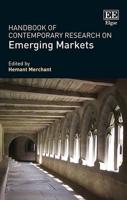 Handbook of Contemporary Research on Emerging Markets
